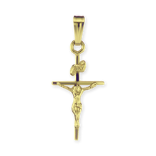 Load image into Gallery viewer, ITI NYC Classic Crucifix Pendant in 14K Gold