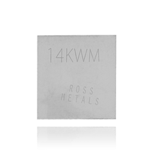 Load image into Gallery viewer, 14K / 14 White Gold Plate Solder