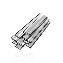 Load image into Gallery viewer, 14K White Flat Wire