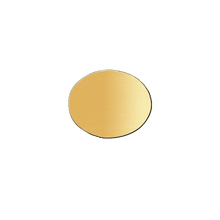 Load image into Gallery viewer, 14K Yellow Gold Oval Disc (.025" thickness)