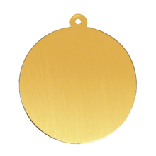 Load image into Gallery viewer, 14K Gold Round Disc With Loop (.025" thickness)
