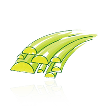 Load image into Gallery viewer, 18K Green Domed Soft Wire