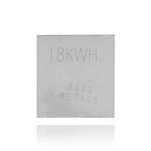 Load image into Gallery viewer, 18K / 18 White Gold Plate Solder