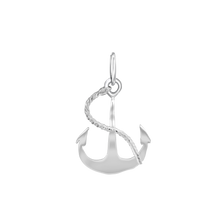 Load image into Gallery viewer, Anchor with Rope Charm (16 x 17mm)