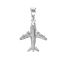 Load image into Gallery viewer, Airplane Charm (23 x 16mm)