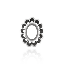 Load image into Gallery viewer, ITI NYC Oval Cluster Bezel Tops (.03 ct)