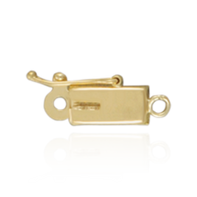 Load image into Gallery viewer, ITI NYC Box Clasps with Rings (3 mm - 4 mm)