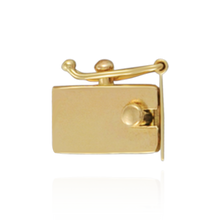 Load image into Gallery viewer, ITI NYC Heavy Box Clasps with Push Button and Safety (6.5 mm - 10 mm)