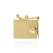 Load image into Gallery viewer, ITI NYC Heavy Box Clasps with Push Button and Safety (6.5 mm - 10 mm)