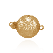 Load image into Gallery viewer, ITI NYC Bead Pearl Clasp with Diamond Cut Surface (9 mm-12 mm)