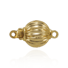 Load image into Gallery viewer, ITI NYC Corrugated Bead Pearl Clasps (6 mm-11 mm)