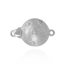 Load image into Gallery viewer, ITI NYC Bead Pearl Clasps with Diamonds (9 mm-12 mm)