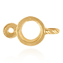 Load image into Gallery viewer, ITI NYC Round Bezel with Rings in 14K Gold (2.50 mm - 4.00 mm)