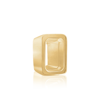 Load image into Gallery viewer, ITI NYC Emerald Shape High Bezel Setting in 14K Gold (5.00 x 3.00 mm - 14.00 x 10.00 mm)