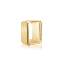 Load image into Gallery viewer, ITI NYC Emerald Shape High Bezel Setting in 14K Gold (5.00 x 3.00 mm - 14.00 x 10.00 mm)