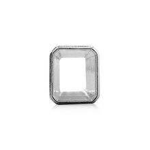 Load image into Gallery viewer, ITI NYC Emerald Bezel with Beaded Detail in Sterling Silver (5.75 x 3.75 mm - 11.50 x 9.60 mm)