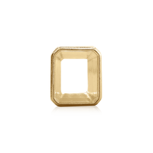 Load image into Gallery viewer, ITI NYC Emerald Bezel with Beaded Detail in 14K Gold (5.75 x 3.75 mm - 11.50 x 9.60 mm)