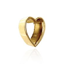 Load image into Gallery viewer, ITI NYC Heart Shape Tapered Bezels in 14K Gold (3.50 x 3.00 mm - 12.50 x 11.00 mm)