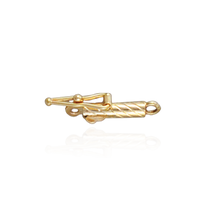 Load image into Gallery viewer, ITI NYC Twisted Barrel Clasps (2 mm - 4 mm)