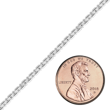 Load image into Gallery viewer, Bulk / Spooled Cylinder Bead Chain in Sterling Silver (2.30 mm - 2.40 mm)