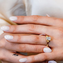 Load image into Gallery viewer, ITI NYC Oval 4 Prong Lucida Solitaire