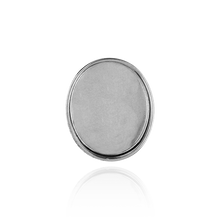 Load image into Gallery viewer, ITI NYC Oval Low Bezels With Closed Back in Sterling Silver (5.00 x 3.00 mm - 20.00 x 15.00 mm)