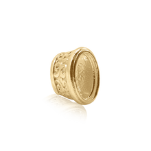 Load image into Gallery viewer, ITI NYC Oval Motif High Bezel in 14K Gold (6.00 x 4.00 mm - 12.00 x 10.00 mm)