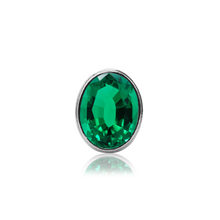 Load image into Gallery viewer, ITI NYC Oval Motif High Bezel in Sterling Silver (6.00 x 4.00 mm - 12.00 x 10.00 mm)