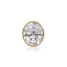 Load image into Gallery viewer, ITI NYC Oval High Bezel with Beaded Detail in 14K Gold (6.00 x 4.00 mm - 12.00 x 10.00 mm)
