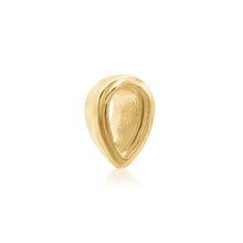 Load image into Gallery viewer, ITI NYC Pear Shape High Bezel Setting in 14K Gold (5.00 x 3.00 mm - 14.00 x 9.00 mm)