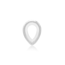 Load image into Gallery viewer, ITI NYC Pear Shape High Bezel Setting in Sterling Silver (5.00 x 3.00 mm - 14.00 x 9.00 mm)