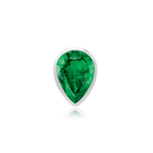 Load image into Gallery viewer, ITI NYC Pear Shape High Bezel Setting in Sterling Silver (5.00 x 3.00 mm - 14.00 x 9.00 mm)