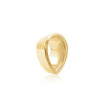 Load image into Gallery viewer, ITI NYC Pear Shape High Bezel Setting in 14K Gold (5.00 x 3.00 mm - 14.00 x 9.00 mm)