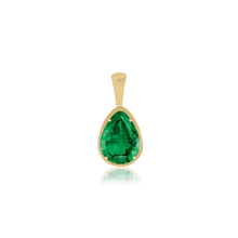 Load image into Gallery viewer, ITI NYC Pear Shape Bezel Pendant in 14K Gold (6.25 x 4.60 mm - 9.00 x 6.50 mm)