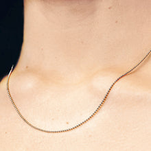Load image into Gallery viewer, Broadway Bead Necklace in Sterling Silver