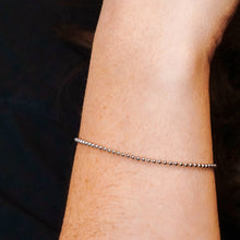 Load image into Gallery viewer, Broadway Bead Bracelet in Sterling Silver