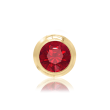 Load image into Gallery viewer, ITI NYC Round Donut Bezel Setting in 14K Gold (3.00 mm - 10.00 mm)