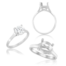 Load image into Gallery viewer, ITI NYC Round 4 Prong Lucida Solitaire