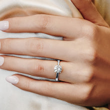 Load image into Gallery viewer, ITI NYC Round 4 Prong Magnolia Solitaire