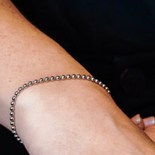 Load image into Gallery viewer, Broadway Bead Bracelet in Sterling Silver