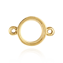 Load image into Gallery viewer, ITI NYC Round Tapered Bezel with Rings in 18K Gold (2.50 mm - 6.50 mm)
