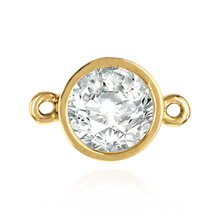 Load image into Gallery viewer, ITI NYC Round Tapered Bezel with Rings in 14K Gold (2.00 mm - 6.50 mm)