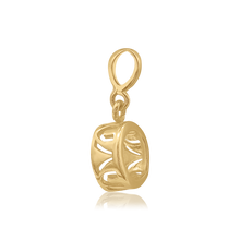 Load image into Gallery viewer, ITI NYC Round Back-Set Bezel Pendant in 14K Gold (5.00 mm - 8.00 mm)