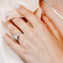 Load image into Gallery viewer, ITI NYC Princess Shape 4 Prong Light High TIF Style Solitaire