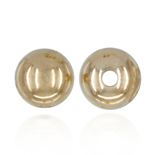 Load image into Gallery viewer, ITI NYC Plain Two Hole Round Beads in Gold Filled (2 mm - 8 mm)