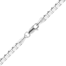 Load image into Gallery viewer, Bleecker St. Box Bracelet in 14K White Gold