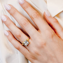 Load image into Gallery viewer, ITI NYC Princess Shape Bezel Solitaire