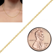 Load image into Gallery viewer, Special Order Only: Bulk / Spooled Classic Machine Rope Chain in Gold