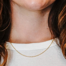 Load image into Gallery viewer, Manhattan Rope Necklace in 14K Yellow Gold