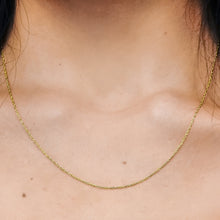 Load image into Gallery viewer, Manhattan Rope Necklace in 14K Yellow Gold